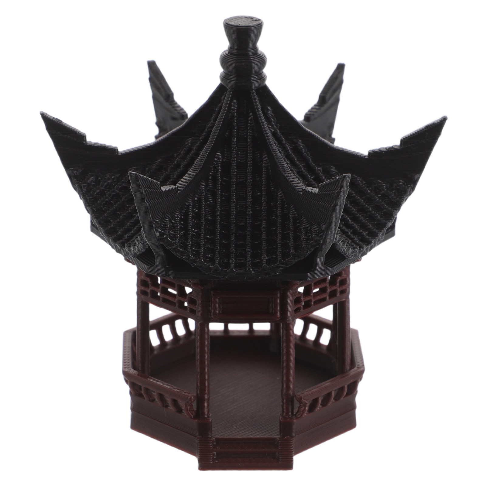 Bonsai Garden Landscape Design - Pequeña pagoda decorativa para paisajismo, con