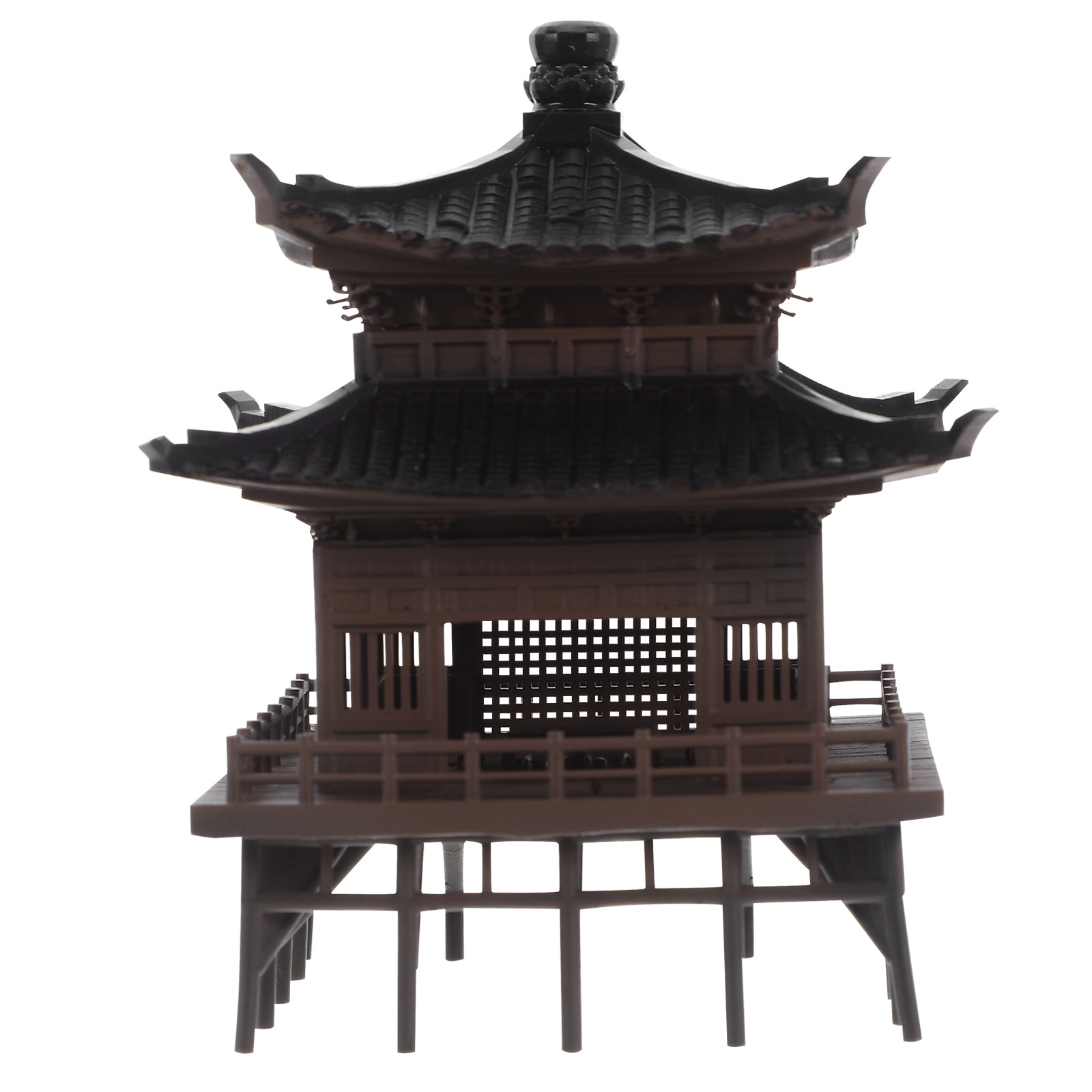 Pequeño pabellón chino decorat - Bonsai Garden Landscape Design reseña y precio
