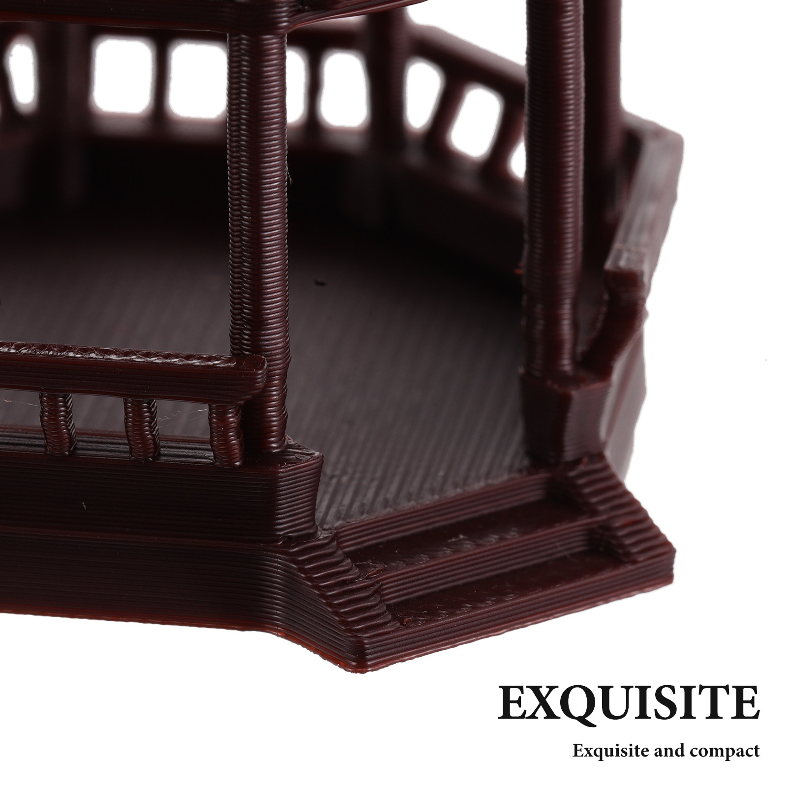 Pequeña pagoda decorativa para - Bonsai Garden Landscape Design reseña y precio