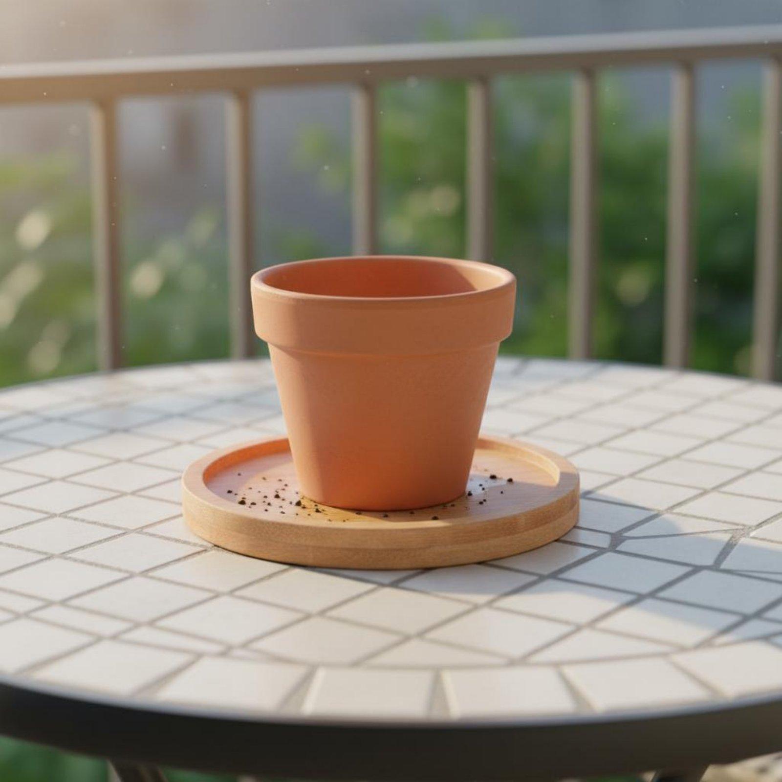 Bandeja Industrial de Bambú pa - Drip Tray Saucer reseña y precio