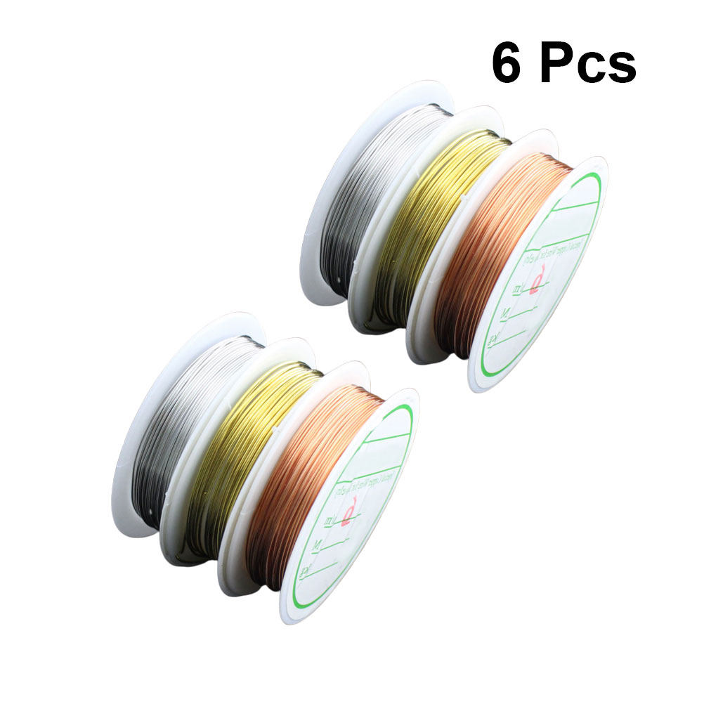 6 rollos de alambre de cobre d - Copper Wire Roll reseña y precio