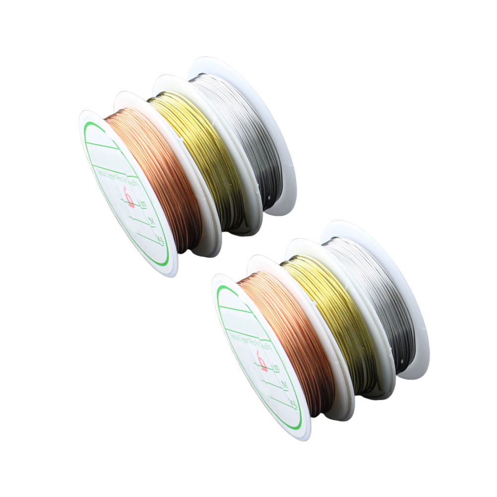 6 rollos de alambre de cobre d - Copper Wire Roll reseña y precio